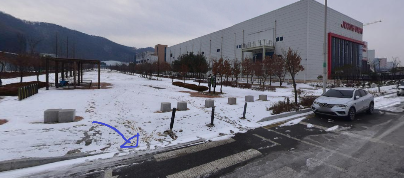 충북혁신도시 혁신캠퍼스 탑승 장소 이미지