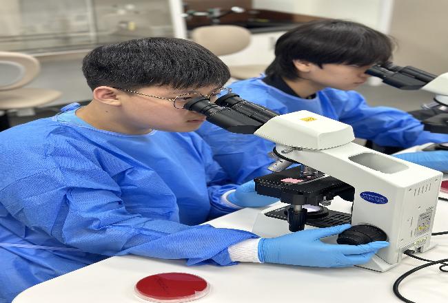 2026년 율면중학교 학생 본교 방문 진로체험 프로그램 (임상병리학과)