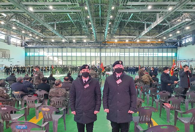 해병 항공단 창설식 참석[2021.12.1.수]