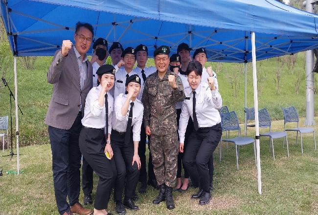 육군제7기동군단장 이취임식에 참석하며...