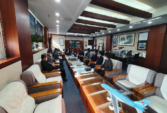 KDS기업 및 시트라(주) 항공정비업무 회의 실시