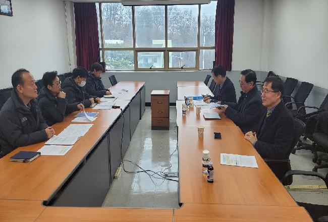 청주공항 실습 사전 회의 RHF 본사 방문