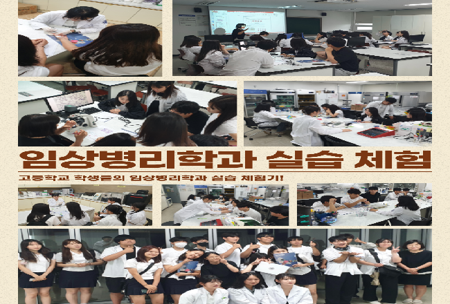 2023년 임상병리학과 실습 체험