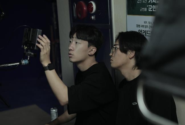 졸업작품 그놈 목소리 팀 작업현장