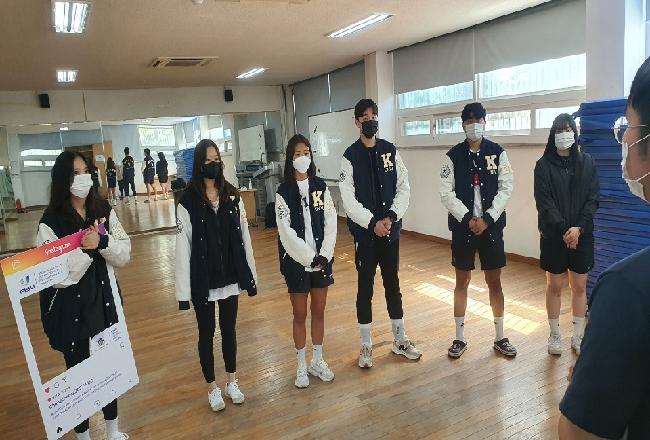 국제대학스포츠의 날 홍보 영상 및 사진 촬영