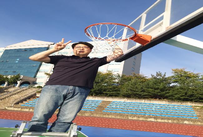 체육관 및 학교운동장 농구골대망 교체