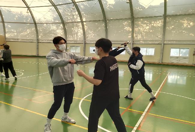2022년도 생활호신술2  수업