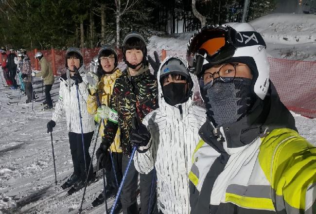 전공실기2,4 스키수업