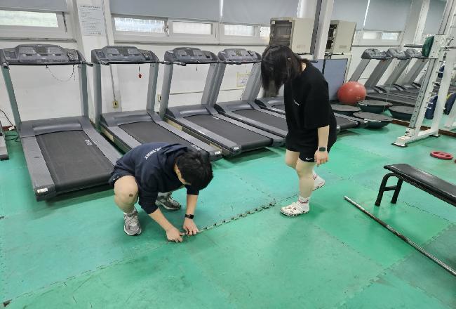 2023학년도 2학기 개강준비 대청소_체단실 및 체육실