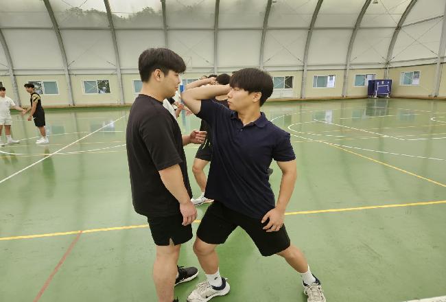 2023학년도 1힉년 2학기 생활호신술 첫 수업