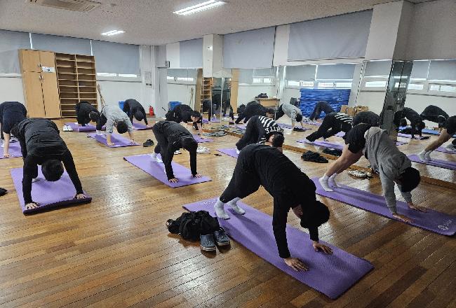 2024학년도 3학년 1학기 휘트니스 운동 수업