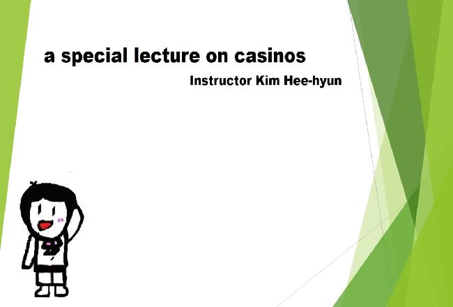 a special lecture on casinos