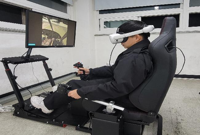 교육용 헬리콥터 VR시뮬레이터 제작 완료